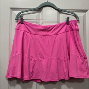 Lilly Pulitzer Luxletic UPF 50+ Pink Tennis/Golf Skort Size Large